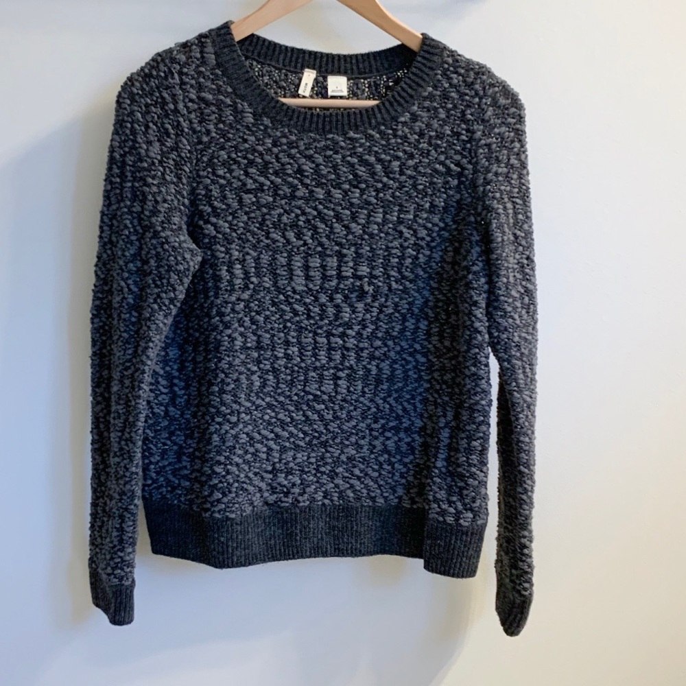 Cozy Black Anthro Sweater